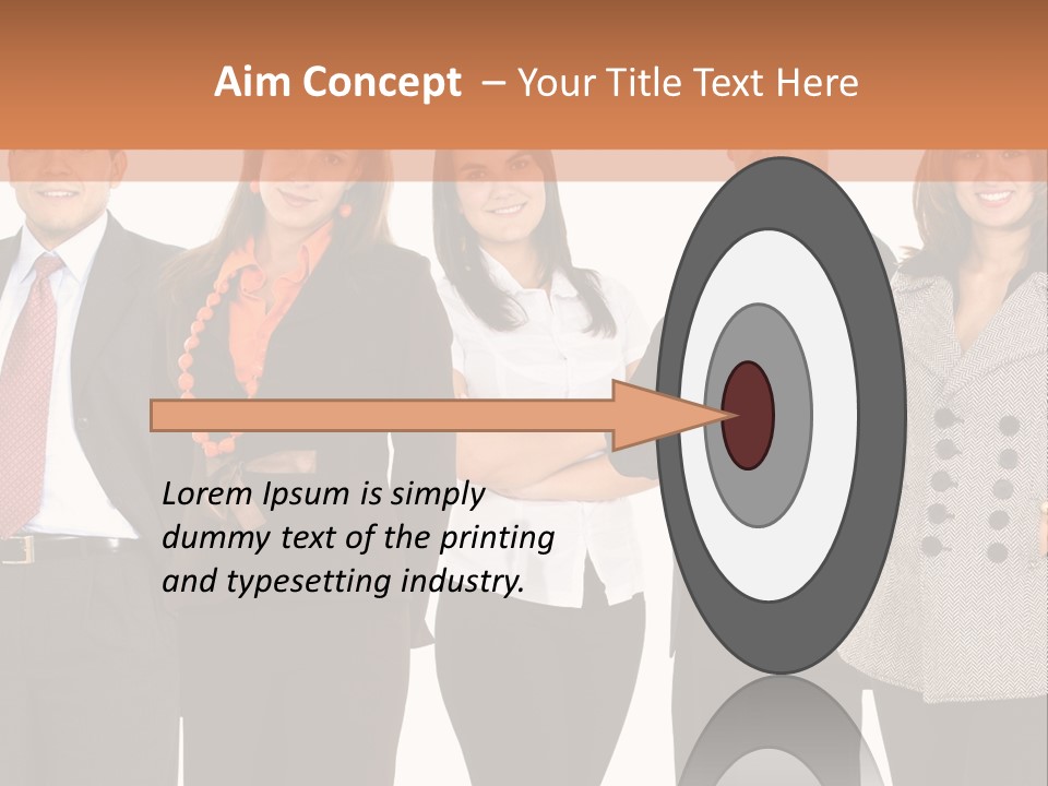 A Group Of People Standing Next To Each Other PowerPoint Template