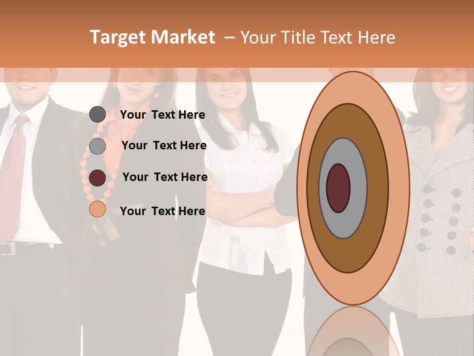 A Group Of People Standing Next To Each Other PowerPoint Template