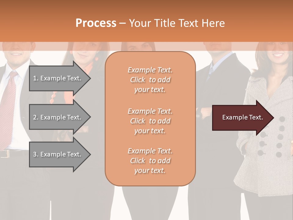 A Group Of People Standing Next To Each Other PowerPoint Template