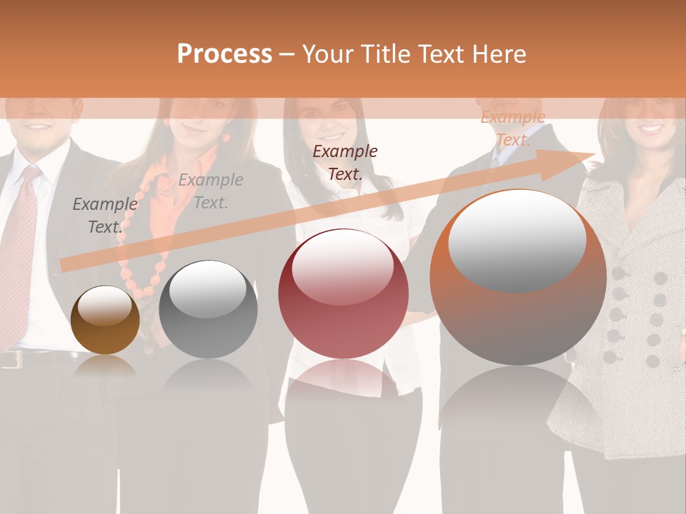 A Group Of People Standing Next To Each Other PowerPoint Template