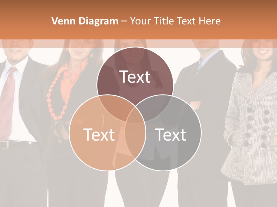 A Group Of People Standing Next To Each Other PowerPoint Template