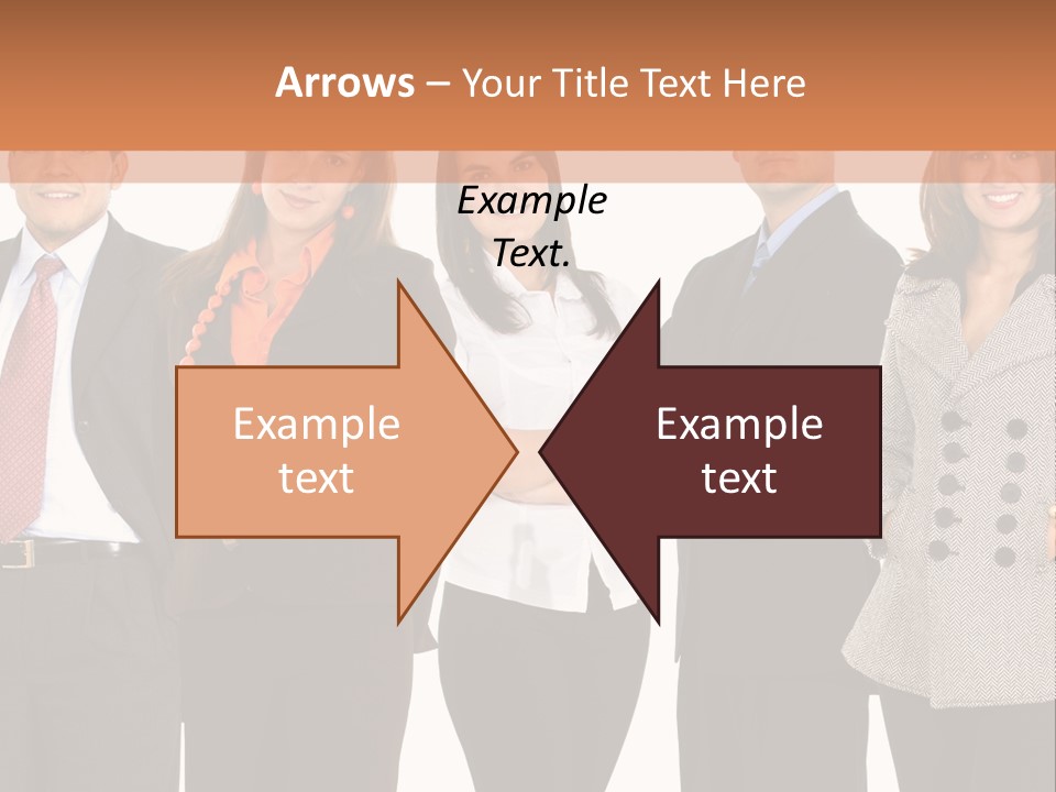 A Group Of People Standing Next To Each Other PowerPoint Template