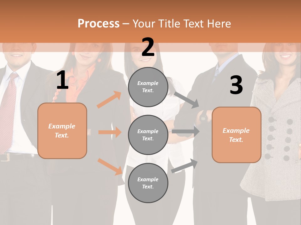 A Group Of People Standing Next To Each Other PowerPoint Template