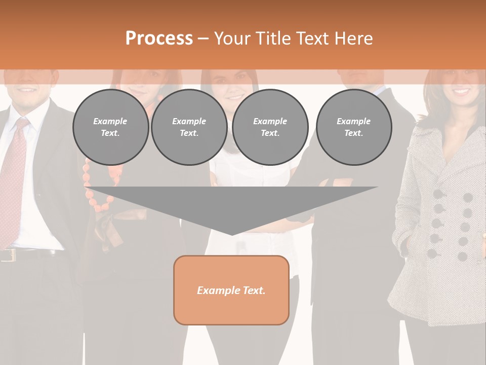 A Group Of People Standing Next To Each Other PowerPoint Template