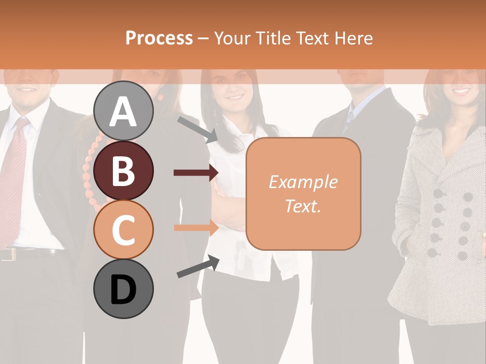 A Group Of People Standing Next To Each Other PowerPoint Template
