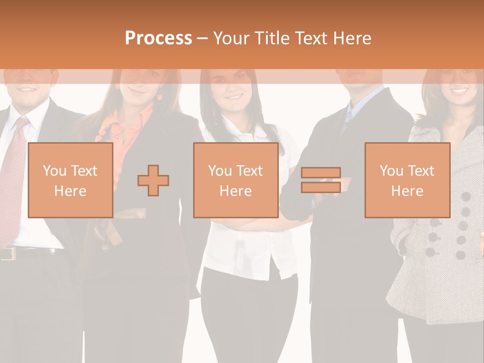 A Group Of People Standing Next To Each Other PowerPoint Template