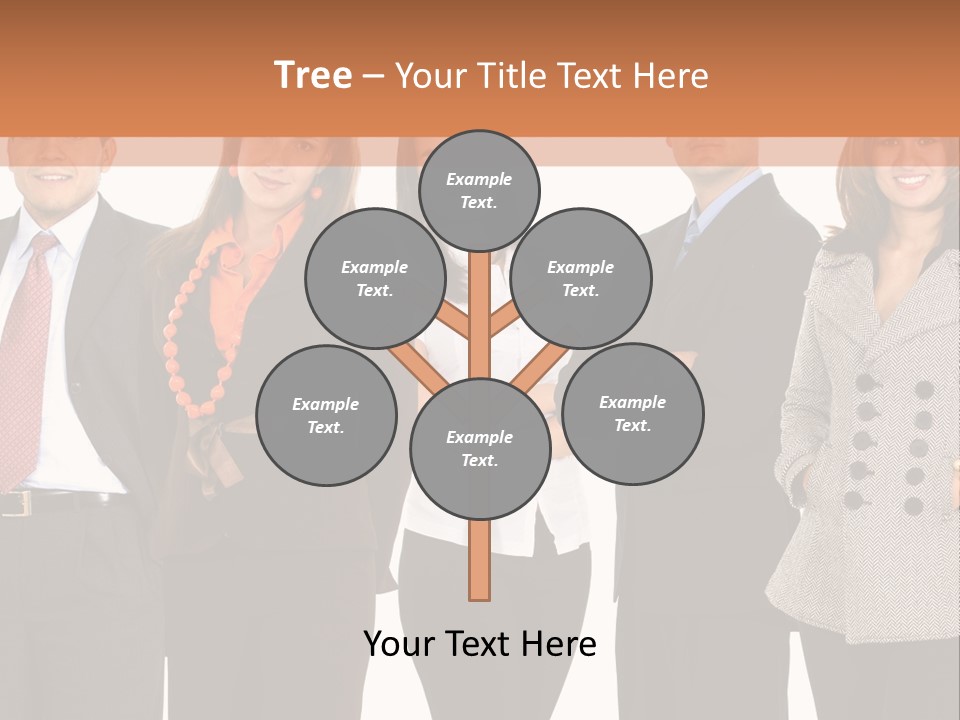 A Group Of People Standing Next To Each Other PowerPoint Template