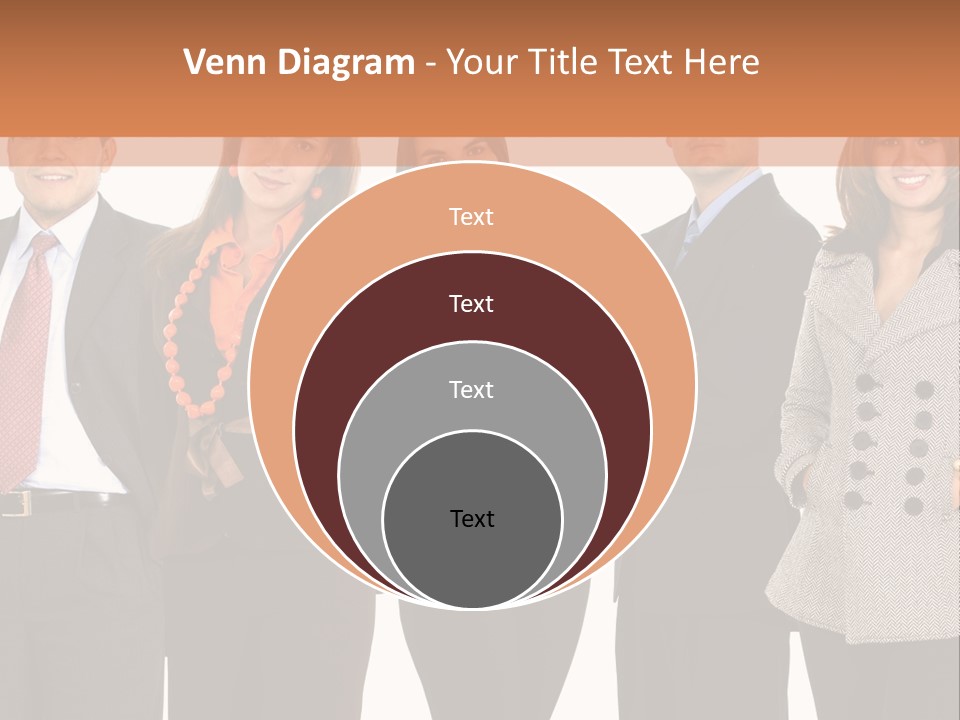 A Group Of People Standing Next To Each Other PowerPoint Template