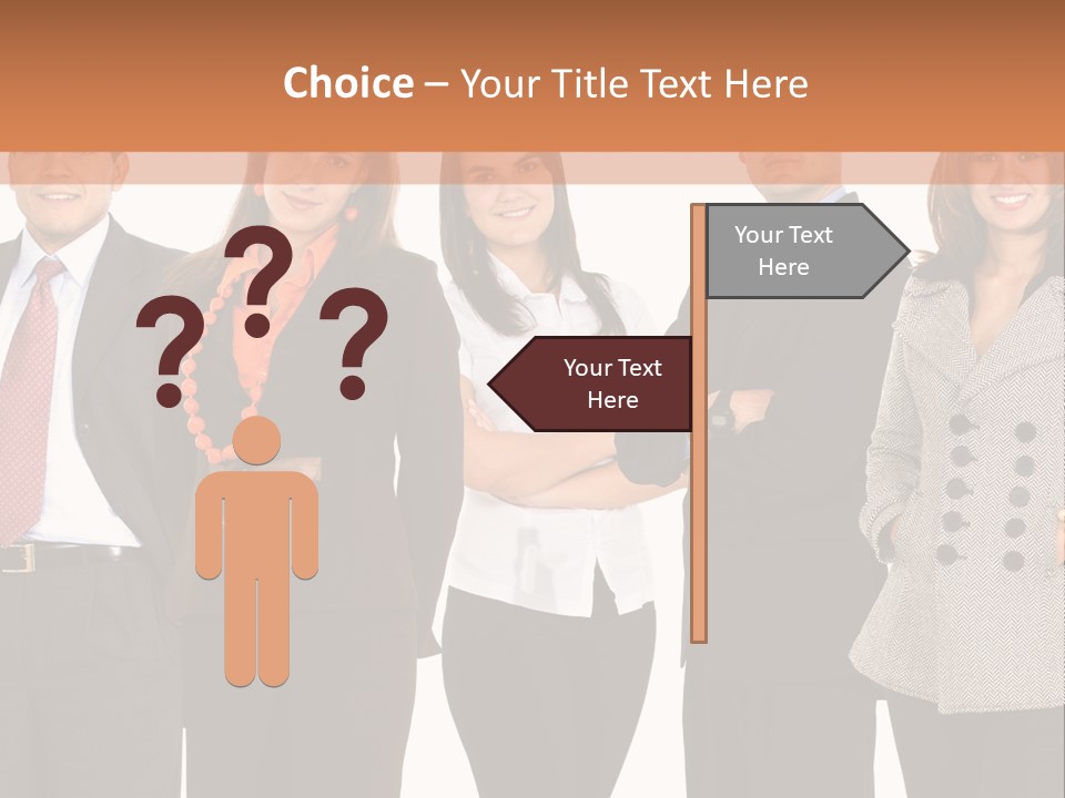 A Group Of People Standing Next To Each Other PowerPoint Template