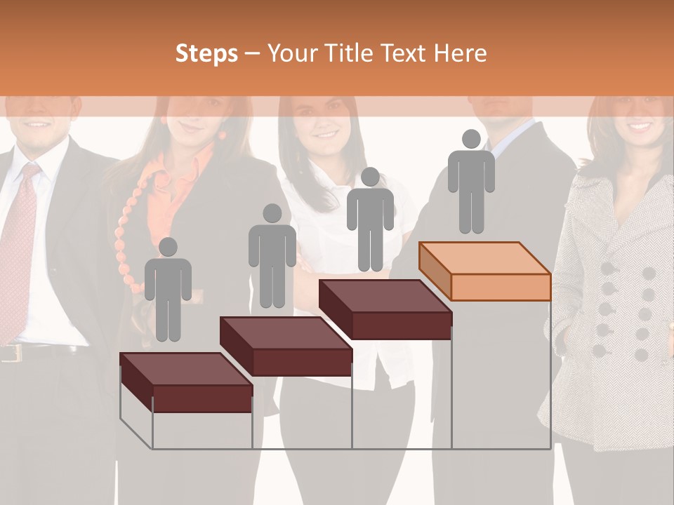 A Group Of People Standing Next To Each Other PowerPoint Template
