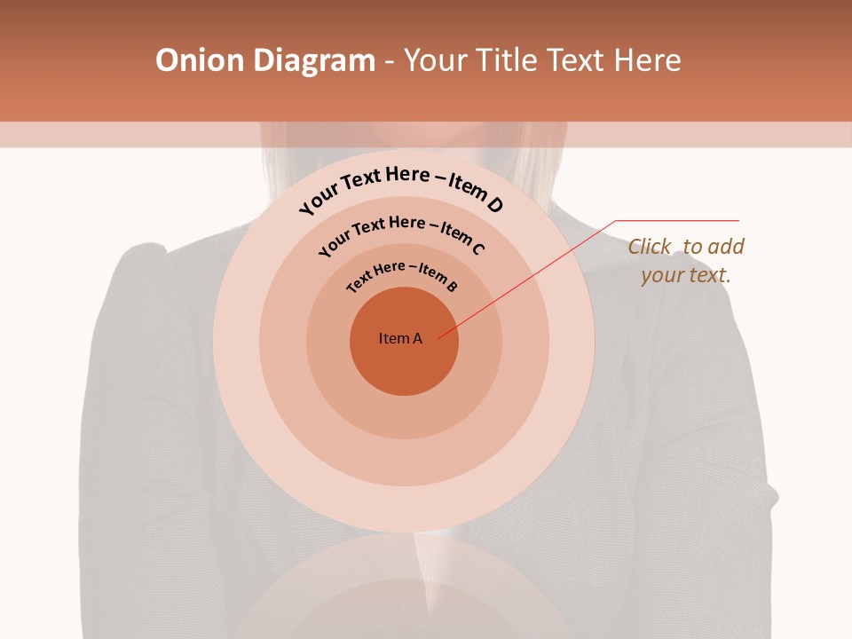 A Woman Is Standing With Her Arms Crossed PowerPoint Template