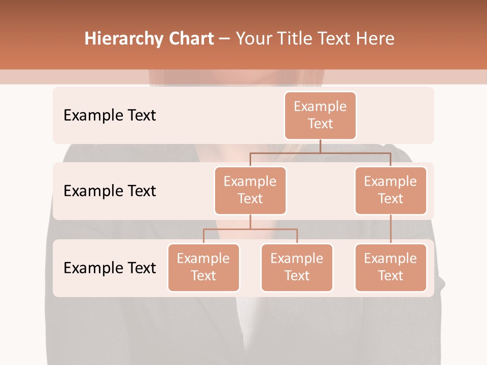 A Woman Is Standing With Her Arms Crossed PowerPoint Template