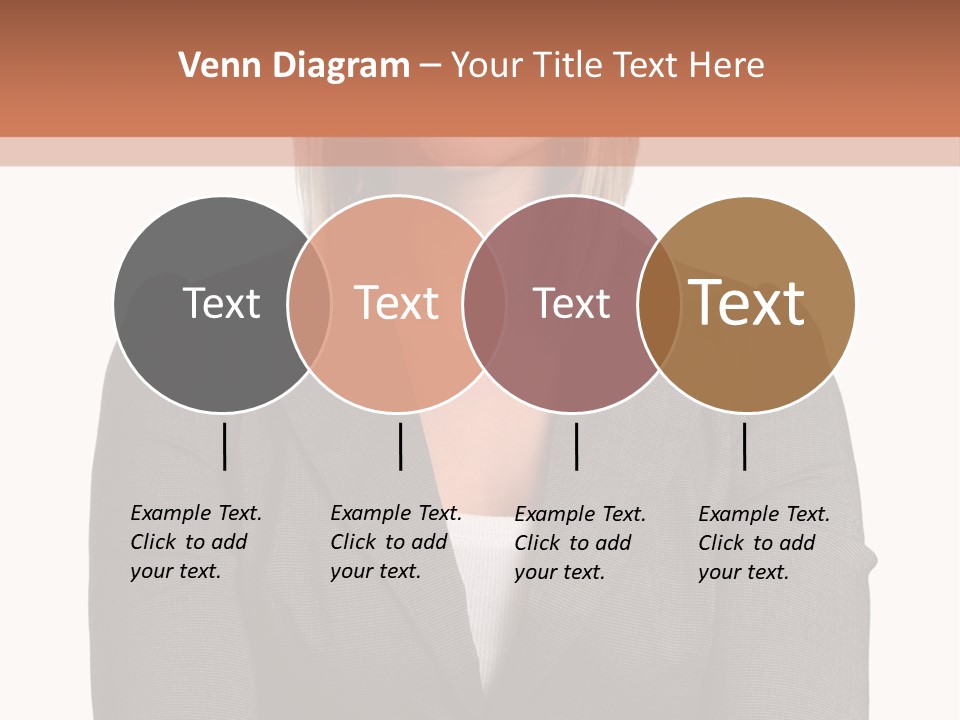 A Woman Is Standing With Her Arms Crossed PowerPoint Template