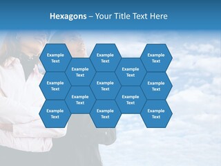 A Man And A Woman Standing Next To Each Other PowerPoint Template