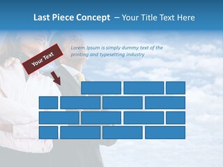 A Man And A Woman Standing Next To Each Other PowerPoint Template