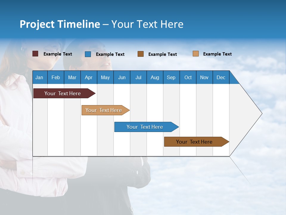A Man And A Woman Standing Next To Each Other PowerPoint Template