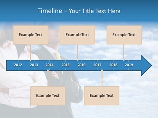 A Man And A Woman Standing Next To Each Other PowerPoint Template