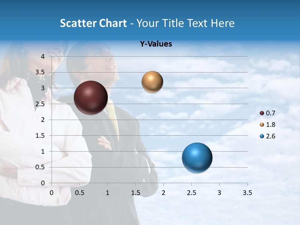 A Man And A Woman Standing Next To Each Other PowerPoint Template