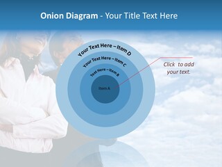 A Man And A Woman Standing Next To Each Other PowerPoint Template