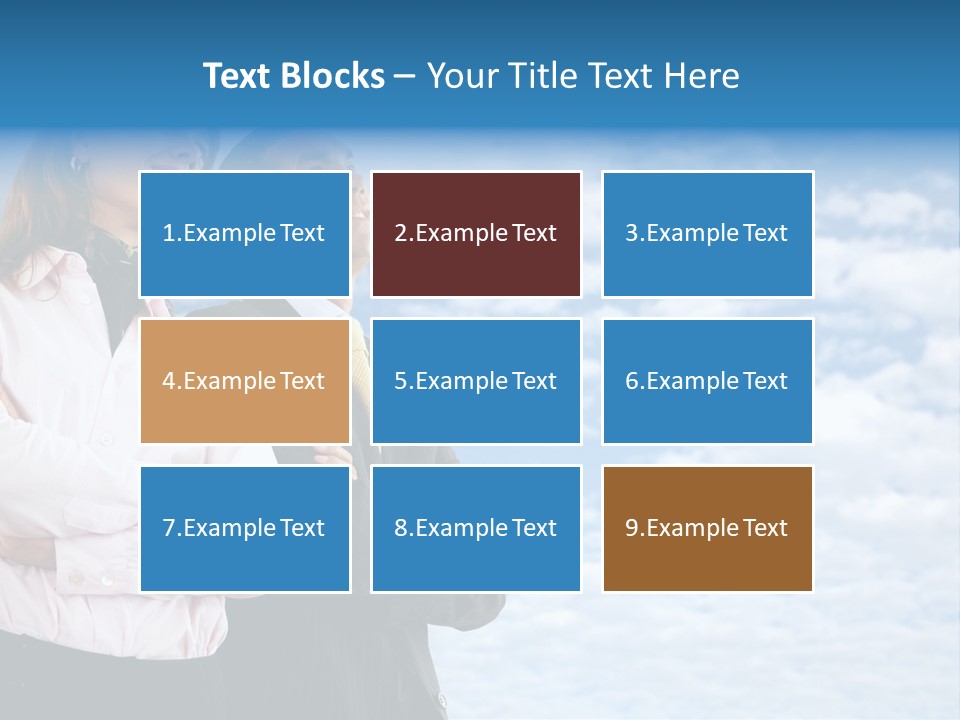 A Man And A Woman Standing Next To Each Other PowerPoint Template