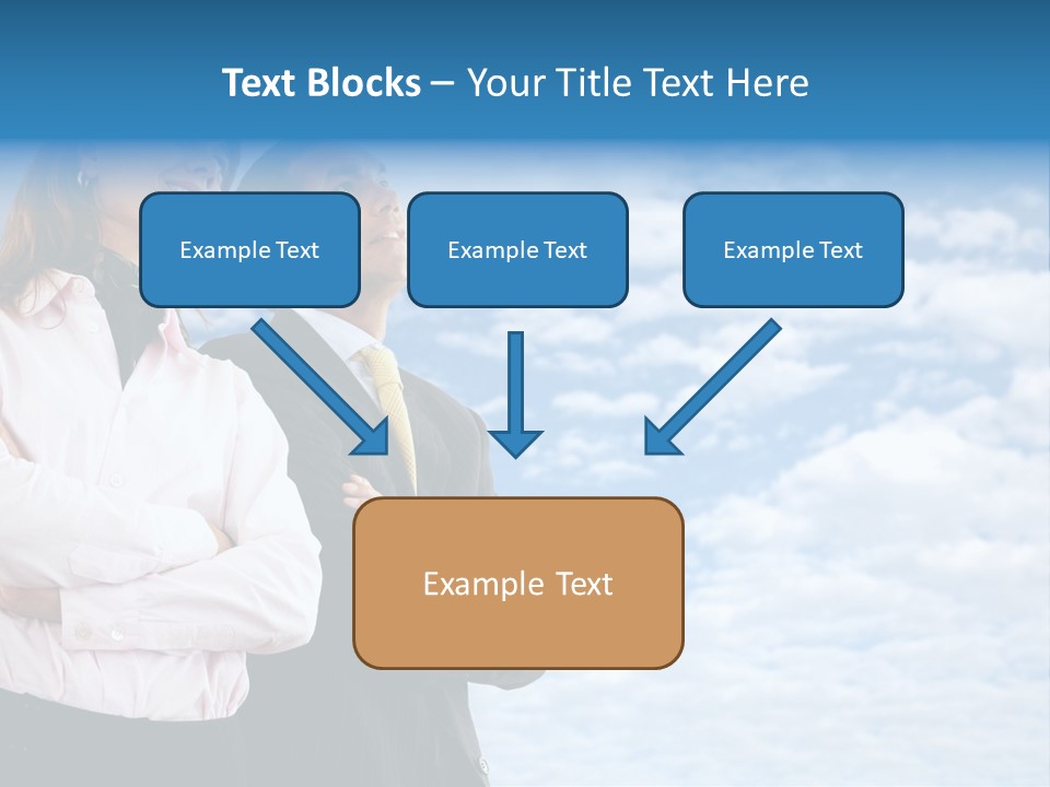 A Man And A Woman Standing Next To Each Other PowerPoint Template