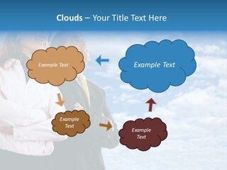 A Man And A Woman Standing Next To Each Other PowerPoint Template