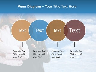 A Man And A Woman Standing Next To Each Other PowerPoint Template