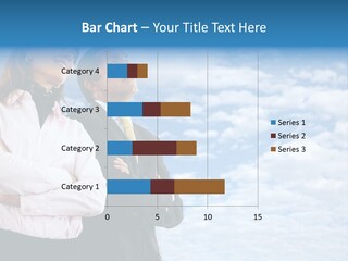 A Man And A Woman Standing Next To Each Other PowerPoint Template