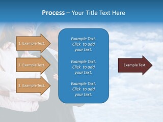 A Man And A Woman Standing Next To Each Other PowerPoint Template