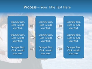 A Man And A Woman Standing Next To Each Other PowerPoint Template