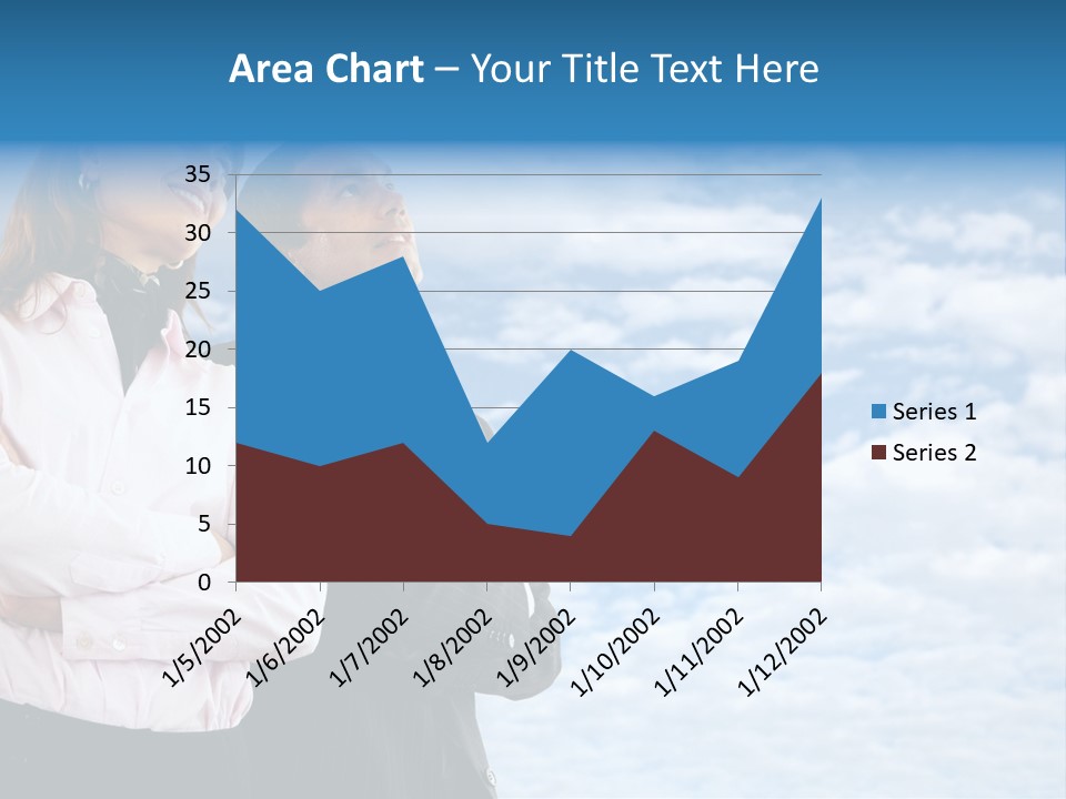 A Man And A Woman Standing Next To Each Other PowerPoint Template