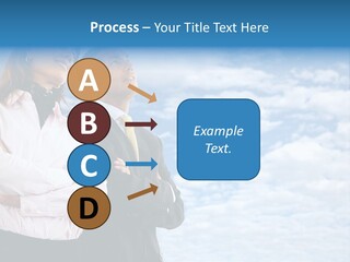 A Man And A Woman Standing Next To Each Other PowerPoint Template