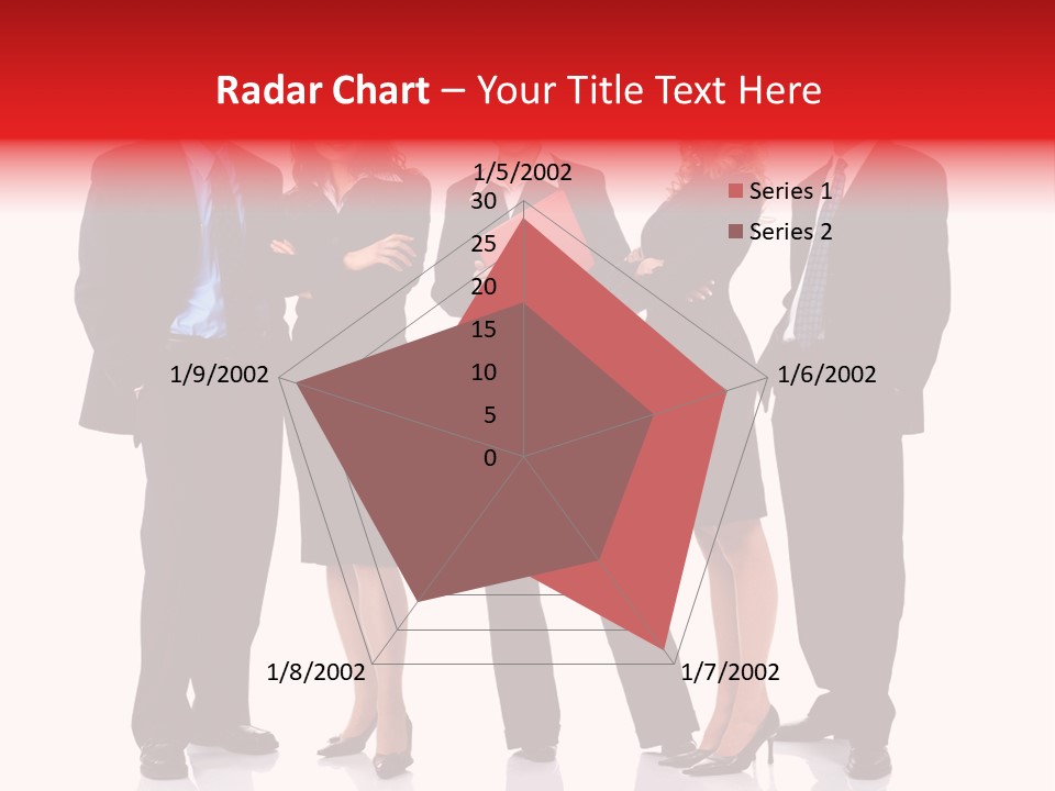 A Group Of Business People Standing Next To Each Other PowerPoint Template