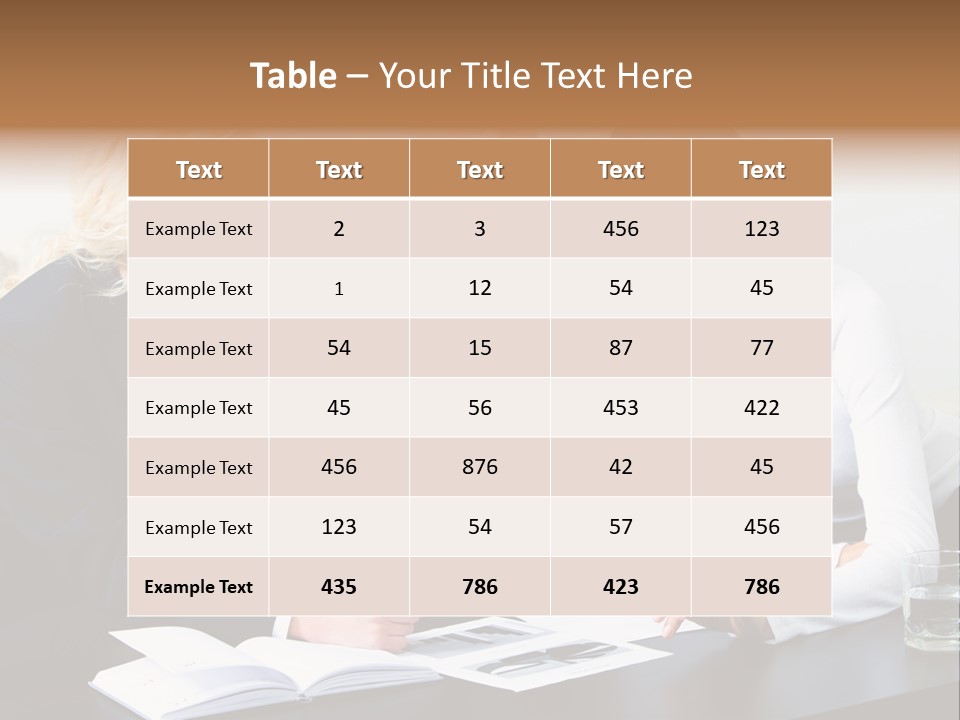 A Group Of People Sitting Around A Table With A Laptop PowerPoint Template