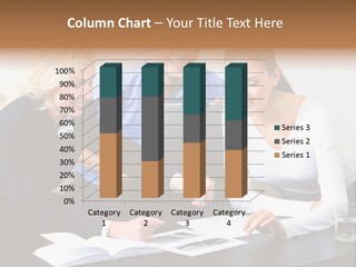 A Group Of People Sitting Around A Table With A Laptop PowerPoint Template