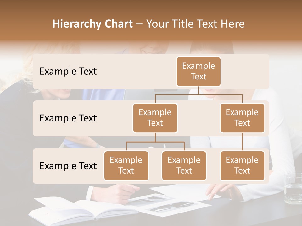 A Group Of People Sitting Around A Table With A Laptop PowerPoint Template