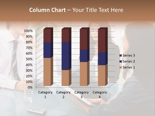 A Group Of People Sitting Around A Table With Laptops PowerPoint Template