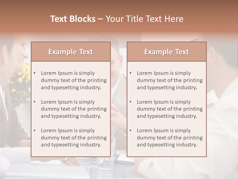 A Group Of People Sitting Around A Table Talking PowerPoint Template