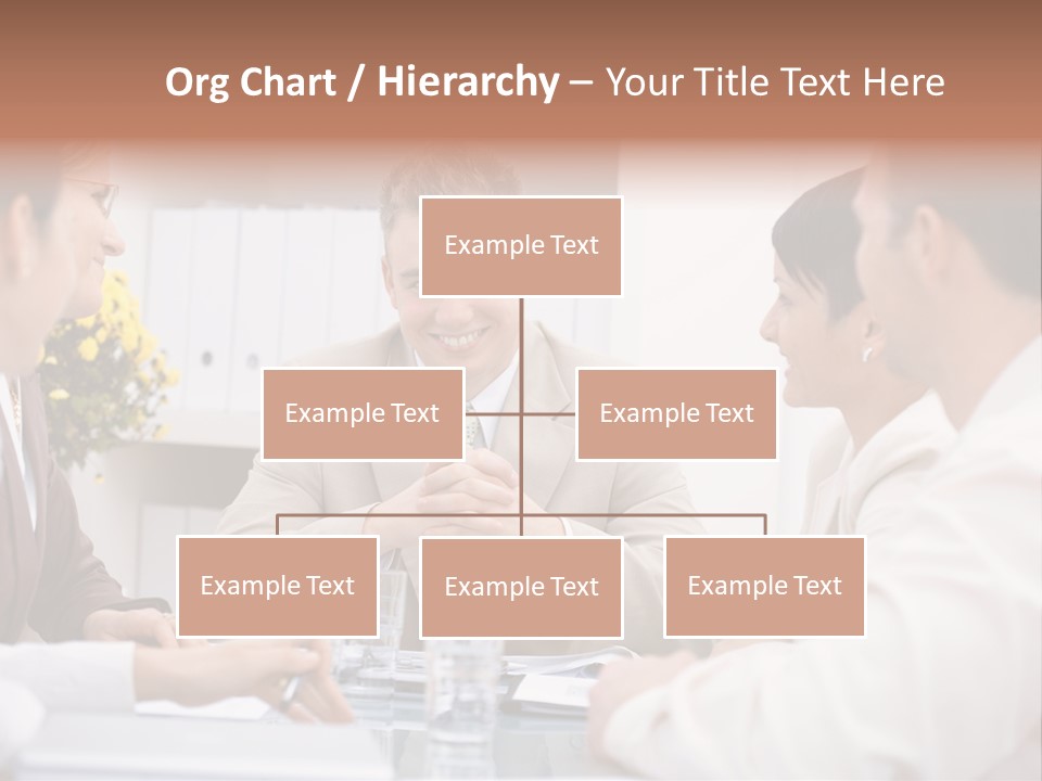 A Group Of People Sitting Around A Table Talking PowerPoint Template