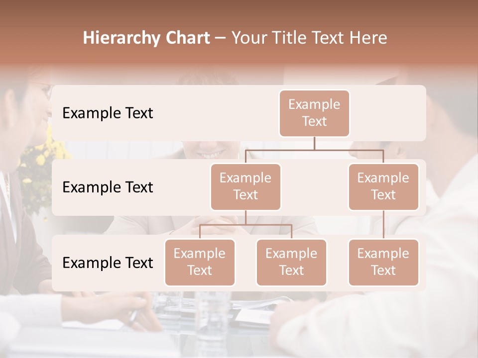 A Group Of People Sitting Around A Table Talking PowerPoint Template