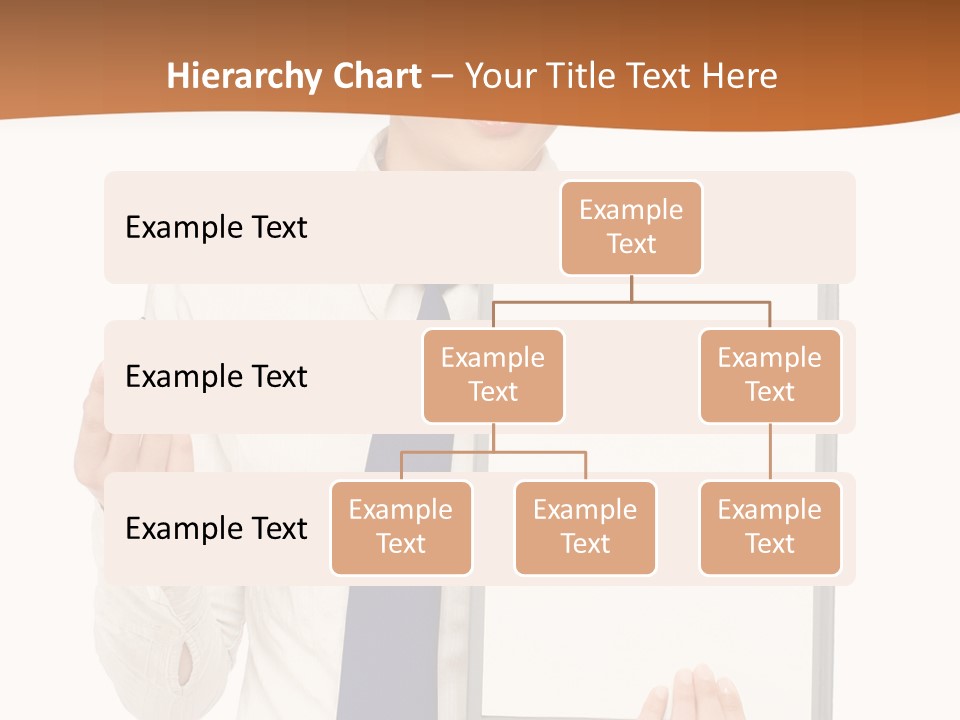 A Woman Holding A Clipboard With A Pen In Her Hand PowerPoint Template