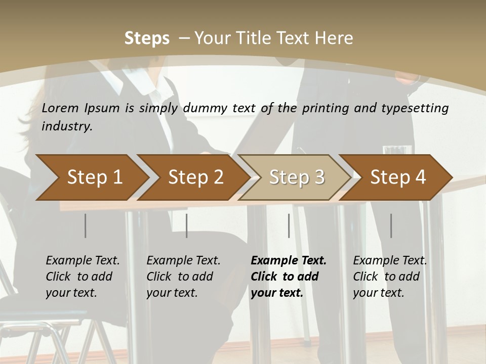 A Group Of People Sitting At A Table In Front Of A Whiteboard PowerPoint Template