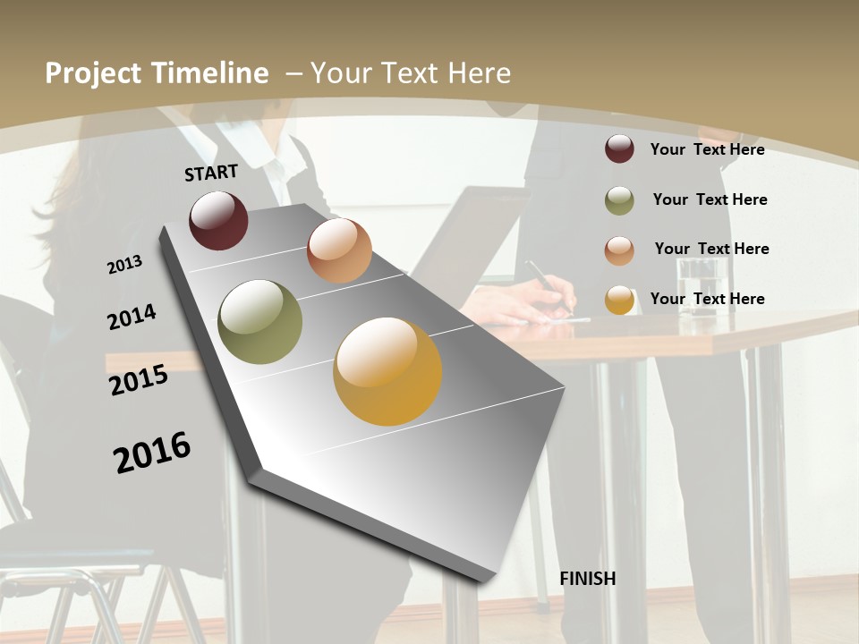 A Group Of People Sitting At A Table In Front Of A Whiteboard PowerPoint Template