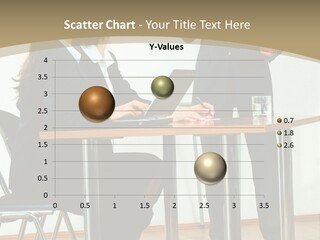 A Group Of People Sitting At A Table In Front Of A Whiteboard PowerPoint Template