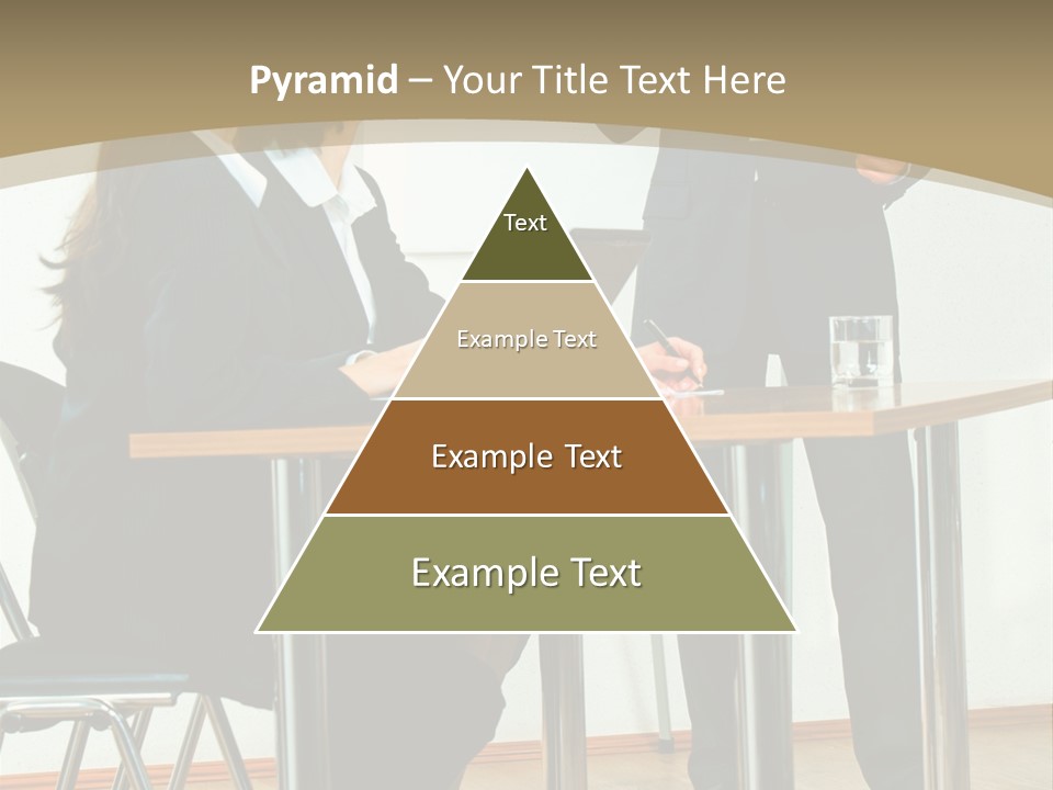 A Group Of People Sitting At A Table In Front Of A Whiteboard PowerPoint Template