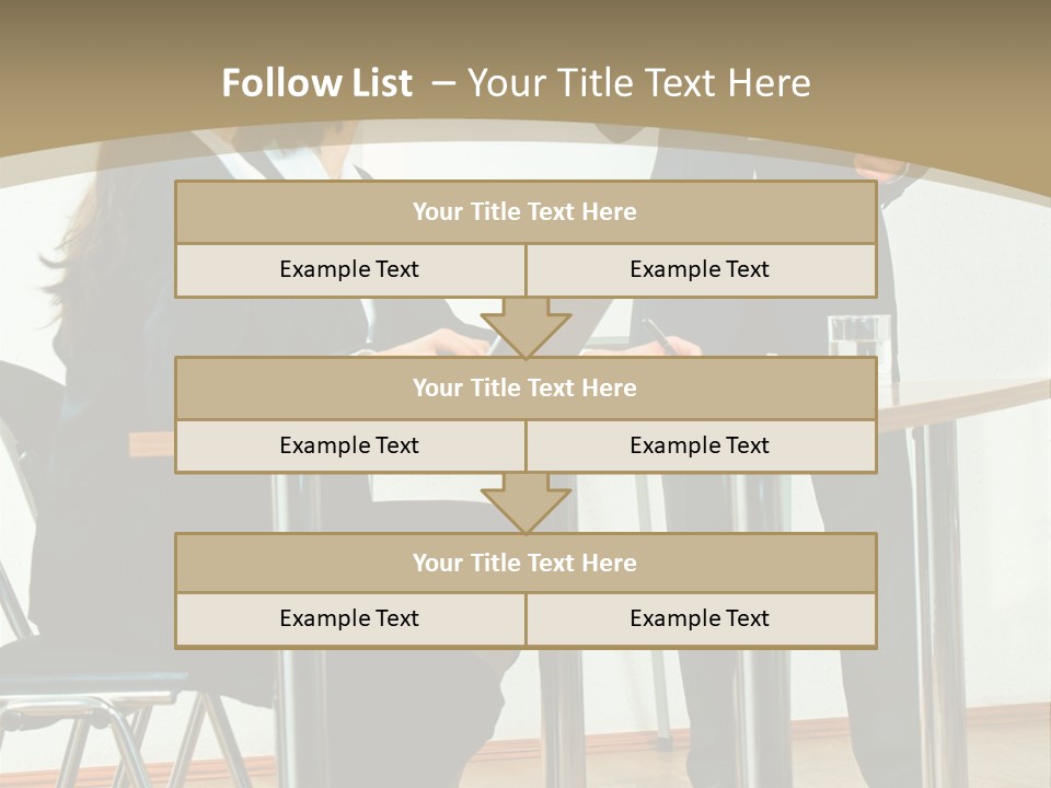 A Group Of People Sitting At A Table In Front Of A Whiteboard PowerPoint Template