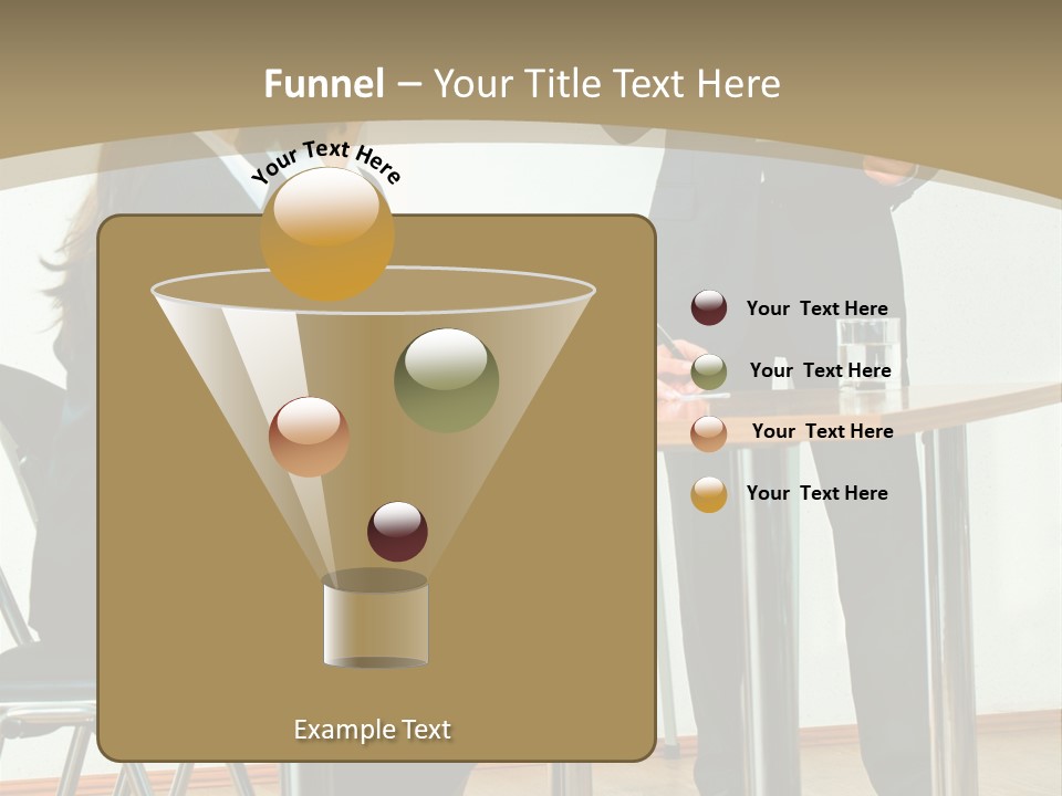 A Group Of People Sitting At A Table In Front Of A Whiteboard PowerPoint Template