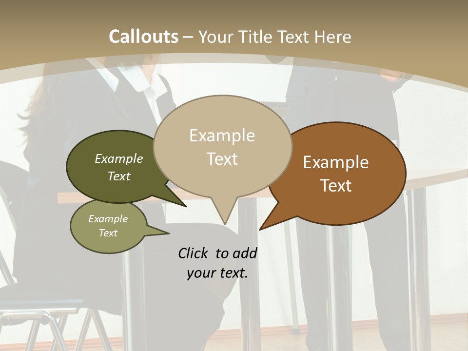 A Group Of People Sitting At A Table In Front Of A Whiteboard PowerPoint Template