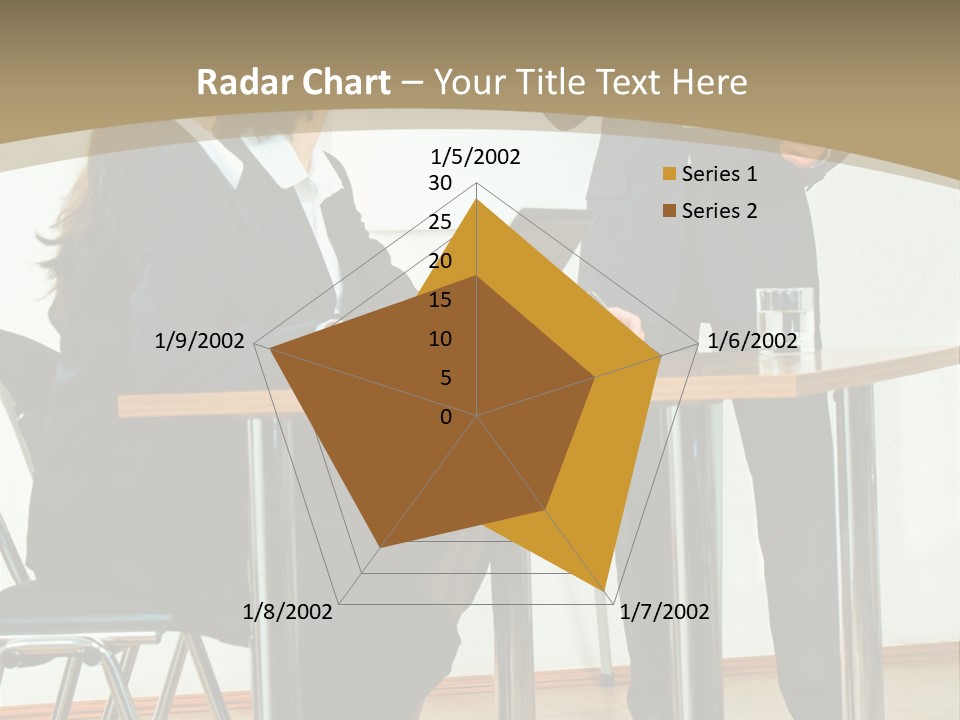 A Group Of People Sitting At A Table In Front Of A Whiteboard PowerPoint Template