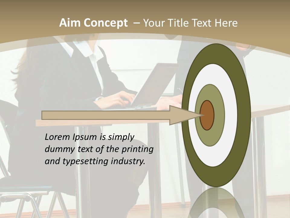 A Group Of People Sitting At A Table In Front Of A Whiteboard PowerPoint Template